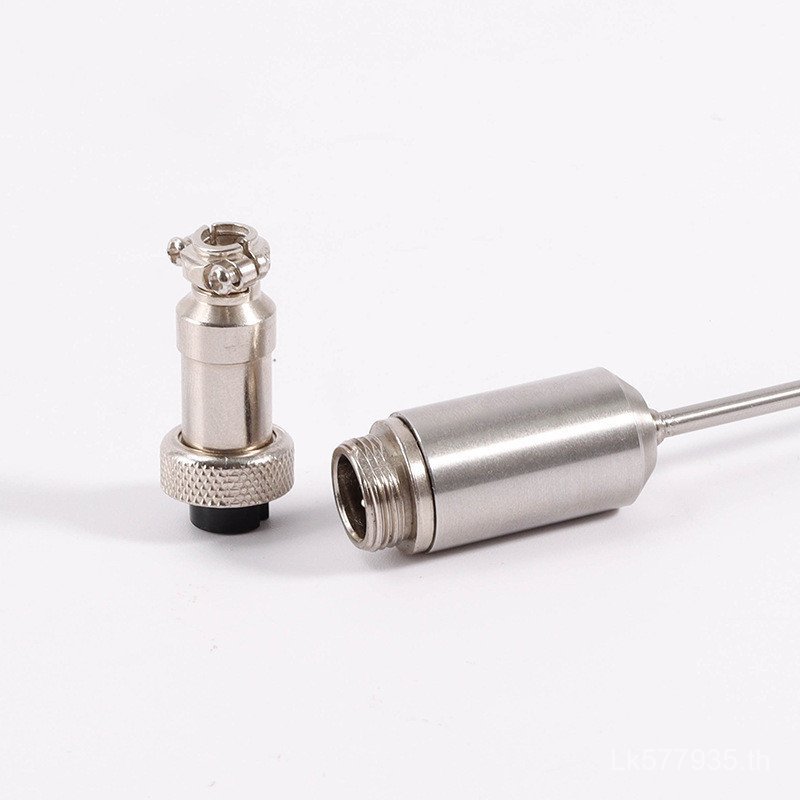 Thermoresistance Temperature Sensor Probe เซ็นเซอร์อุณหภูมิ Platinum Thermocouple PT1000 ปลั๊กการบิน