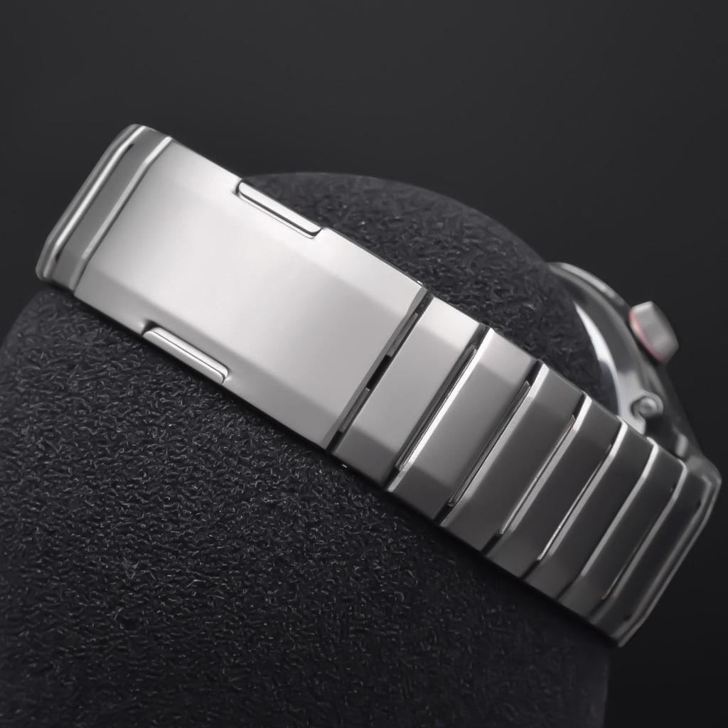 No Gaps Luxury Titanium Strap + กระจกนิรภัยสําหรับนาฬิกา รูปที่ 2