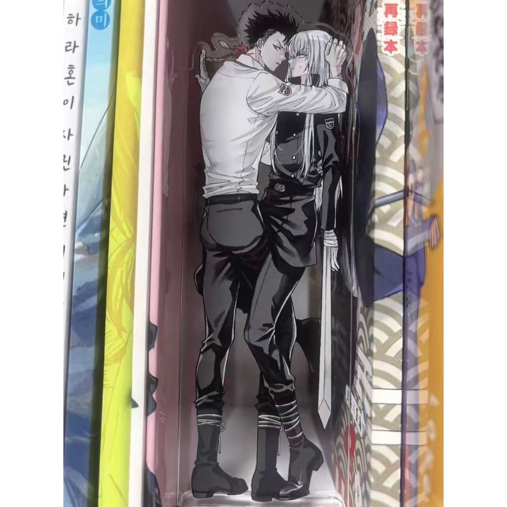 Katekyo Hitman Reborn Book End อะคริลิค XANXUS Superbi Squalo แคบ Space รูปจอแสดงผลอะนิเมะสินค้าคอลเ