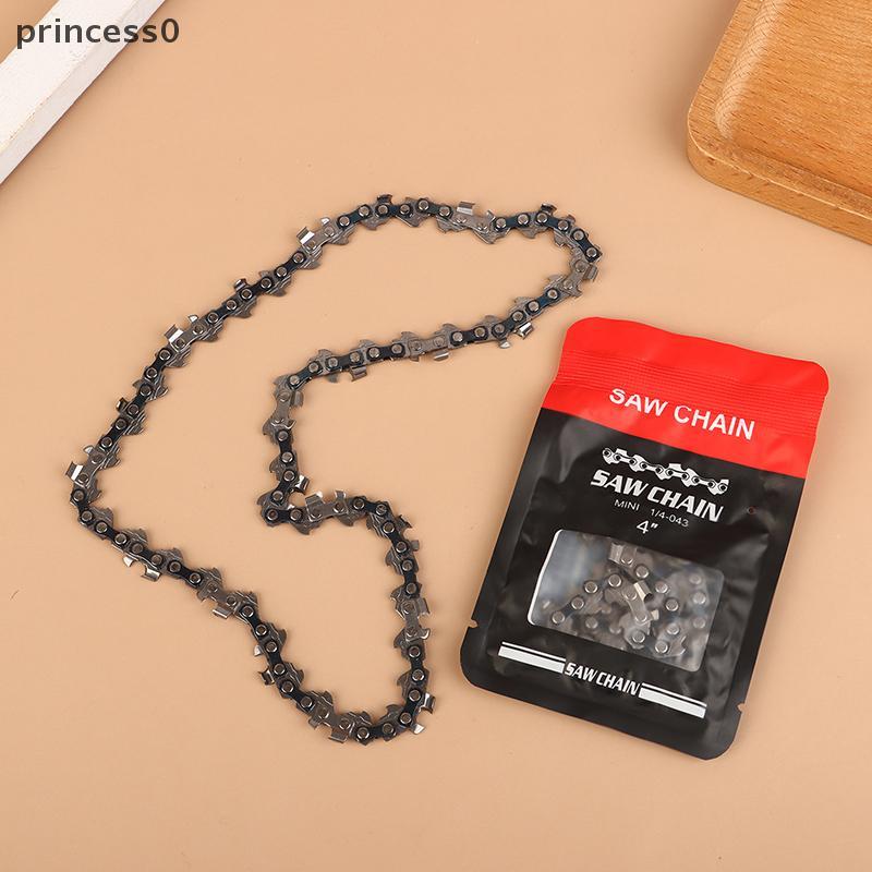 PRI 4/6/8/12/14/16 นิ้วโซ่โลหะอะไหล่ Link Chainsaw Saw Chain สําหรับเลื่อยไฟฟ้าอุปกรณ์เสริมตัดไม้ TH