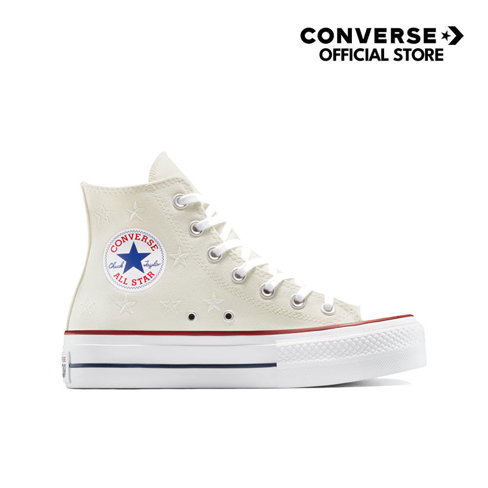 CONVERSE รองเท้า CTAS LIFT ARCHIVE STARS HI WHITE ผู้หญิง A15538CF_F5WTXX ราคา ถูกที่สุด ดีลบีเคเค