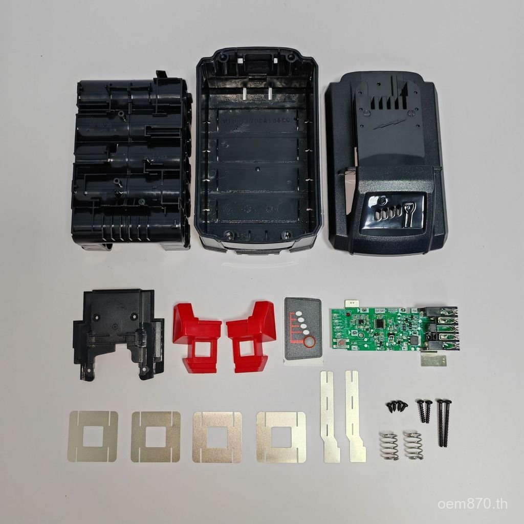 เครื่องมือ 8.0 AH แบตเตอรี่ M18 Square 1021700MIL Milwaukee Alternative Set Nickel Core 18V JLEO