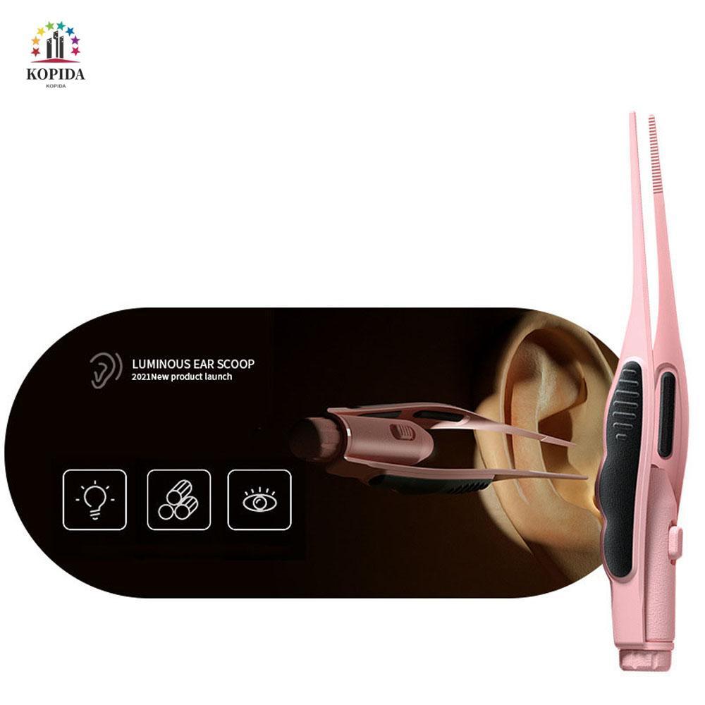 Willis แหนบหูเรืองแสง ใช้ซ้ําได้ 360° เครื่องมือแคะขี้หู แบบสเตนเลส หลากสี แบบมืออาชีพ สําหรับเด็ก