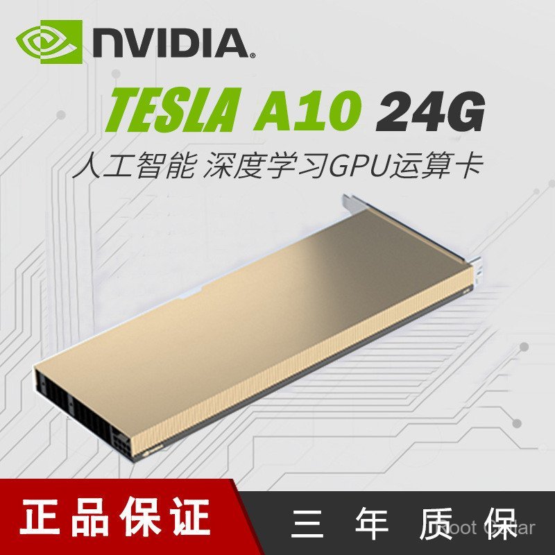Invida NVIDIA A10 24G กราฟิกการ์ด AI การเรียนรู้เชิงคํานวณการฝึกอบรมการให้เหตุผลการเร่งปฏิกิริยาการ์