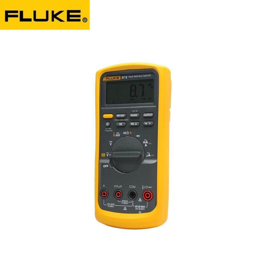 FLUKE FLUKE มัลติมิเตอร์แบบดิจิตอลมัลติฟังก์ชั่นไฟฟ้าอุตสาหกรรม 87V