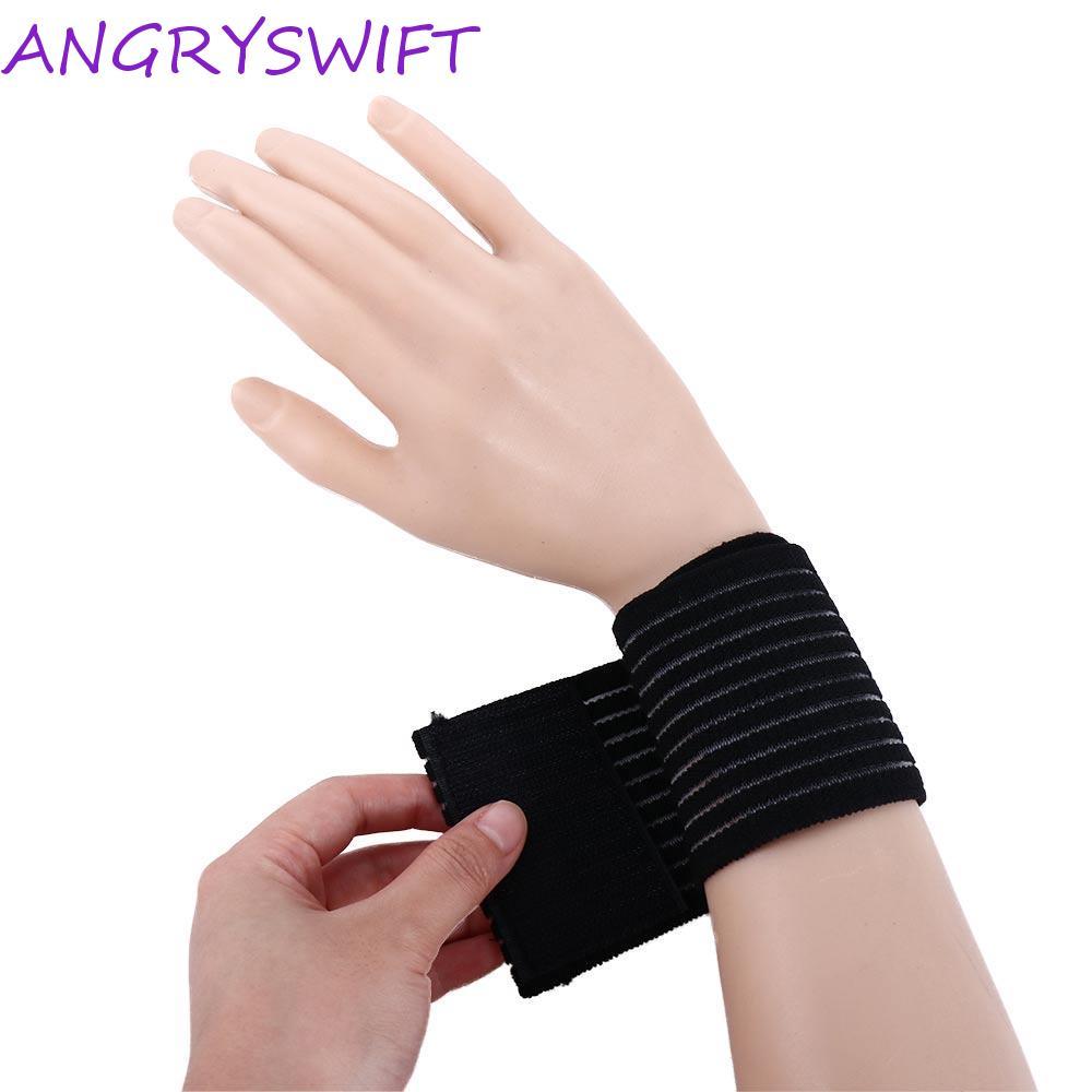 ANGRYSWIFT Support Wraps สำหรับการออกกำลังกายและเพาเวอร์ลิฟทิง คุ้มครองข้อมือ เข่า และศอก