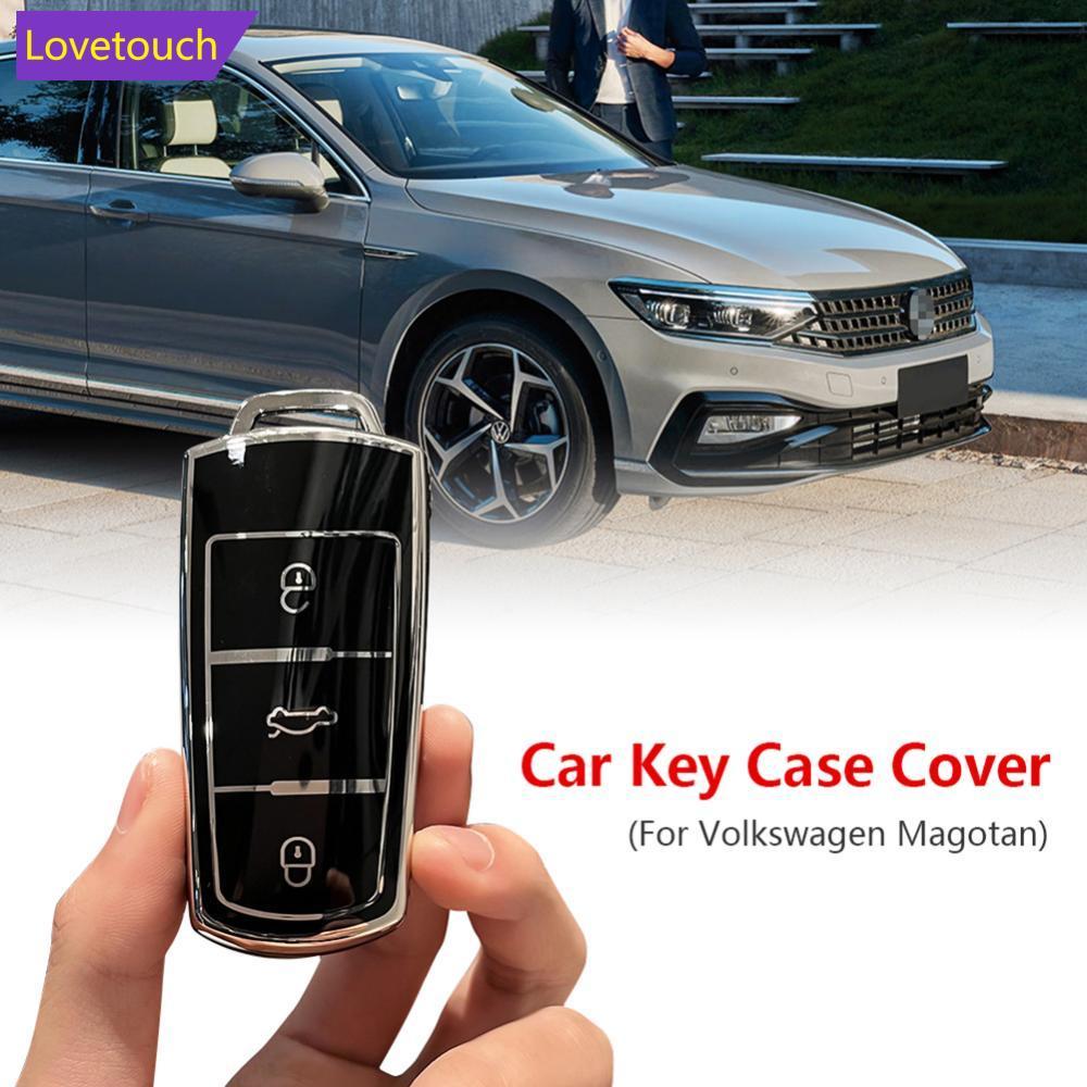 LOVETOUCH TPU ฝาครอบกุญแจรถคีย์ปกป้องสําหรับ Volkswagen VW CC Passat B6 B7 3C CC Maogotan R36 B5 B7L
