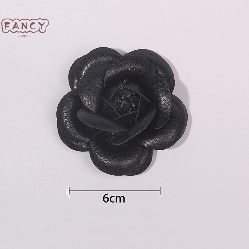 เข็มกลัดลายดอกไม้ขนาดใหญ่แบบเรียบหรู สำหรับผู้หญิง พร้อมใช้งานกับผ้าพันคอและเสื้อโค้ต - รูปที่ 7