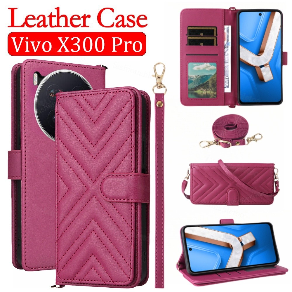 สําหรับVivoX300Proพลิกหนังเคสโทรศัพท์สําหรับVivo X300 Pro X300Pro X 300 VivoX300 Pro VivoX300Pro 202