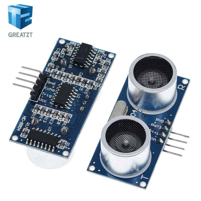 GREATZT HC-SR04 HCSR04 to world Ultrasonic Wave Detector Ranging Module HC-SR04 HCSR04 เซ็นเซอร์ระยะ
