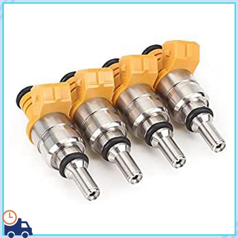 4 ชิ้นหัวฉีดน้ํามันเชื้อเพลิงหัวฉีดกระแสเงินสดจับคู่หัวฉีดน้ํามันเชื้อเพลิง 0K30E13250 สําหรับ KIA R