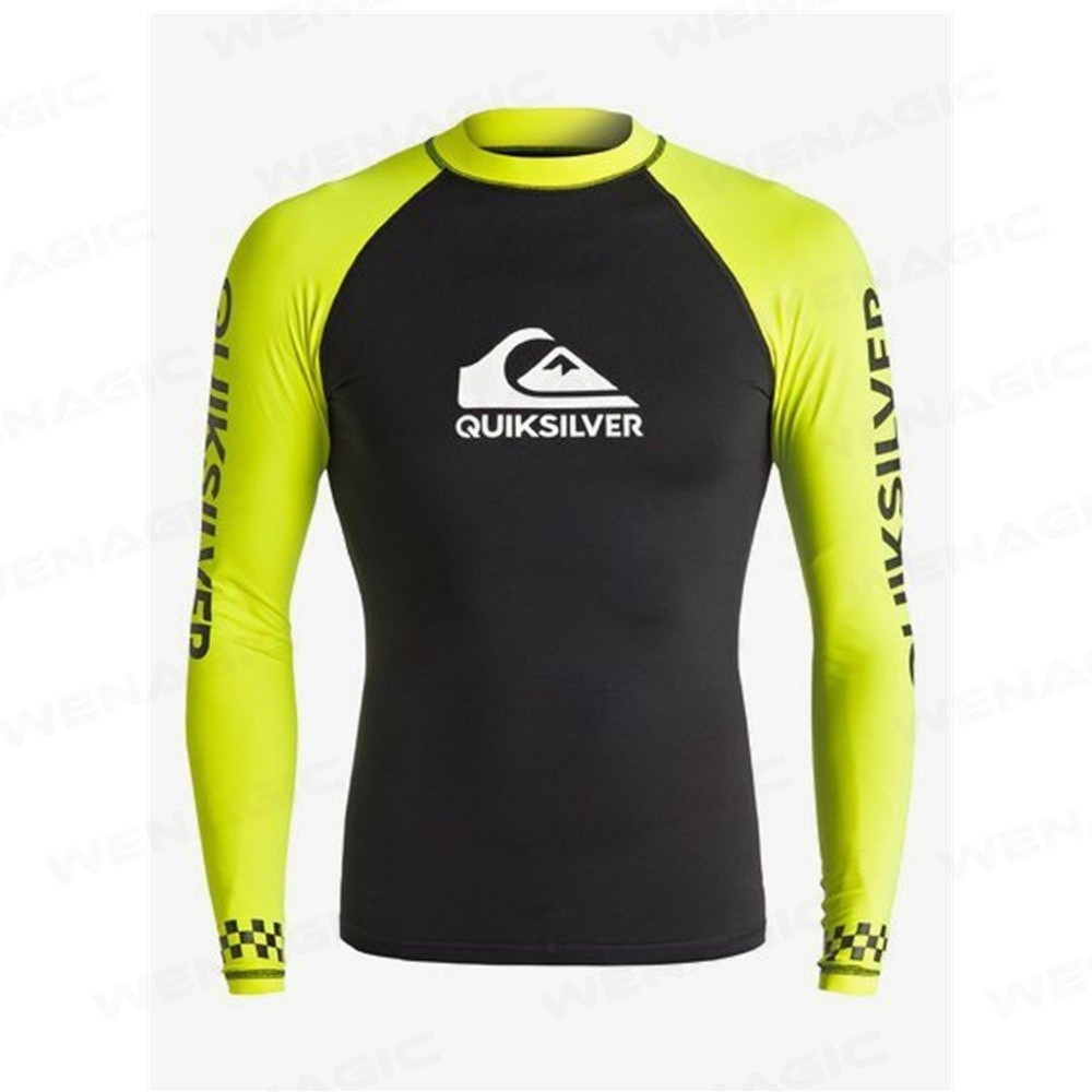QuickSilver เสื้อยืดแขนยาวสำหรับว่ายน้ำและดำน้ำ ออกแบบมาเพื่อป้องกันแสงUV เหมาะกับการสวมใส่ทำกิจกรรมกลางแจ้ง