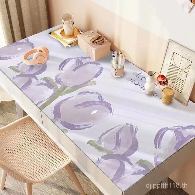กันน้ําผ้าปูโต๊ะหนาการเรียนรู้ pvc Dirt-Resistant Anti-Scalding ตารางเขียนนักเรียนสวมใส่ตาราง FMEE