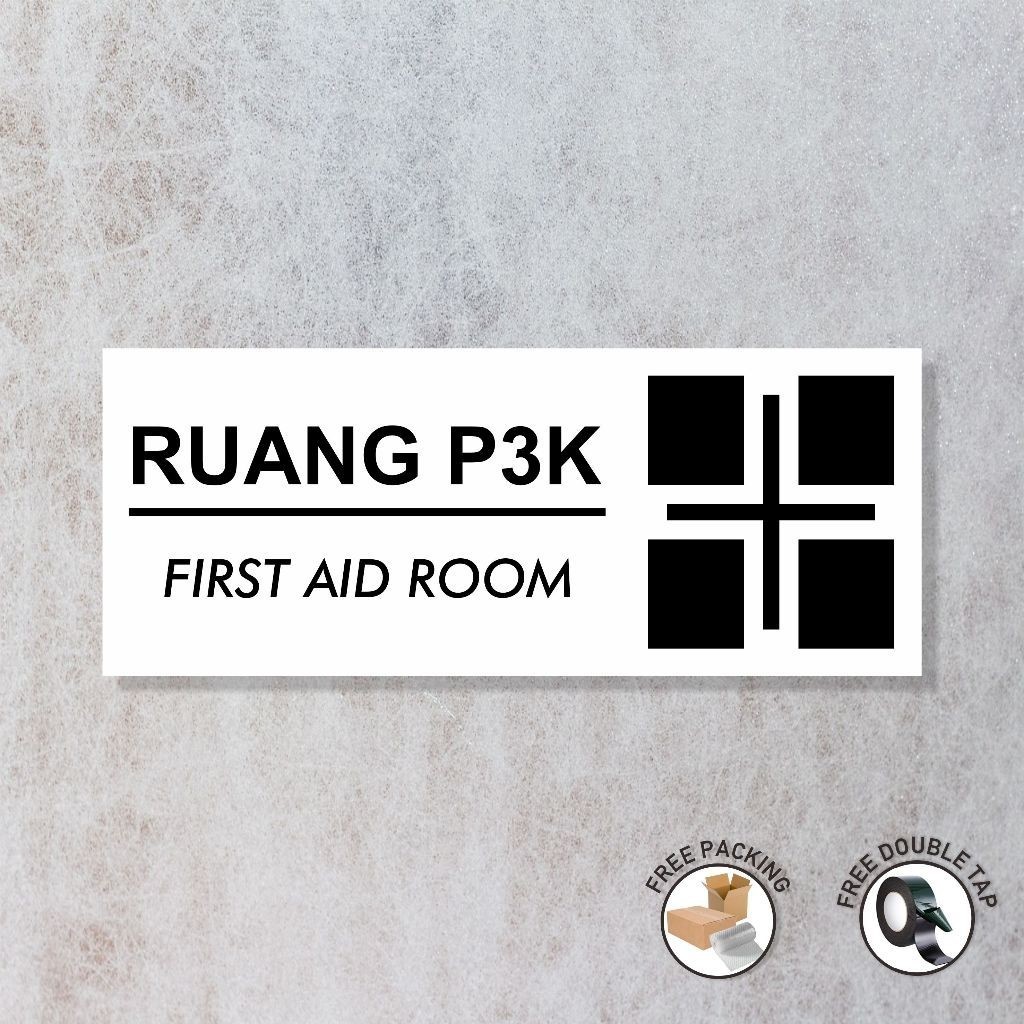 ห้องอะคริลิค P3K | เครื่องหมายห้องอะคริลิค P3K Safety