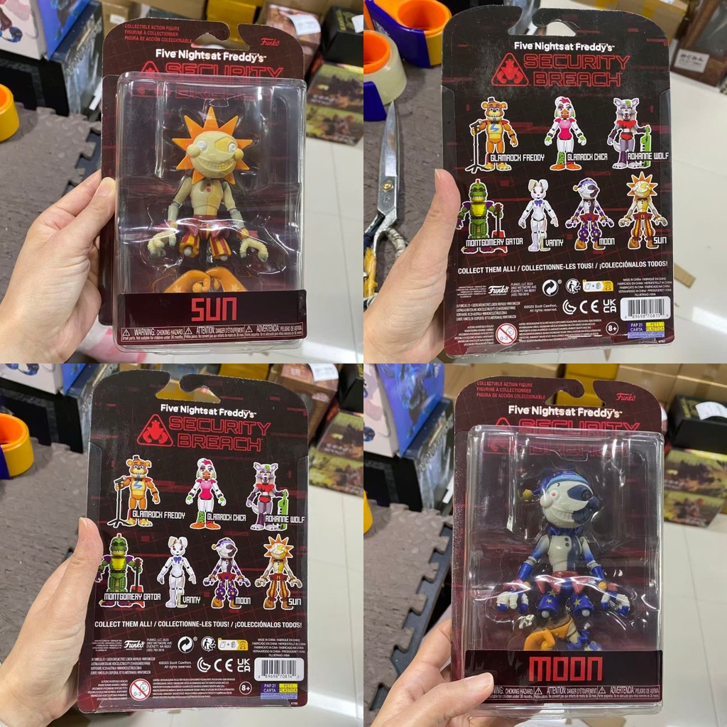 เกม Five Nights at Freddys Boss Sun Moon Joker PVC Action Figure