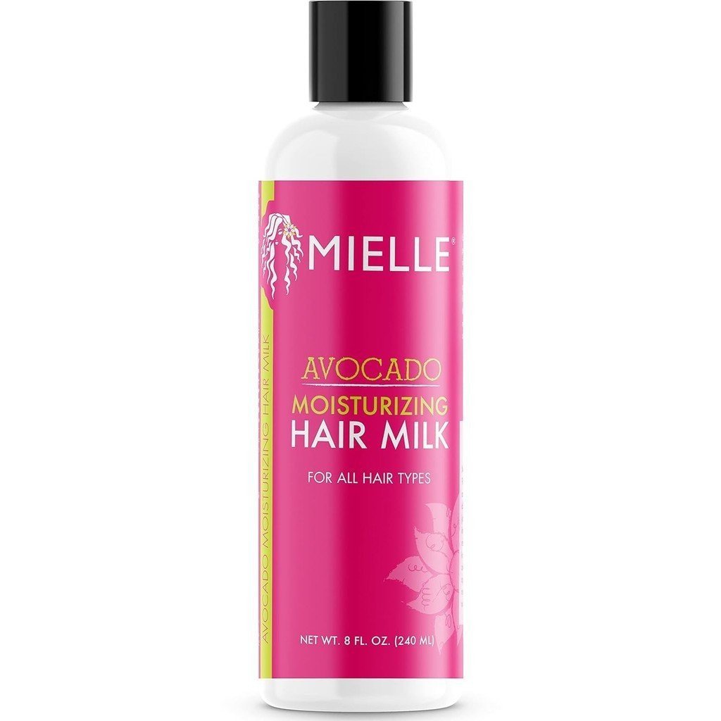 Mielle Organics Avocado Hair Milk for All Hair Types, Moisturizing Lotion for Dry Hair, 8 Ounces