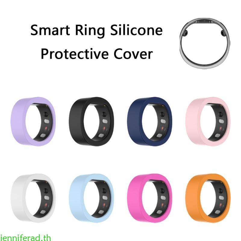 Jenniferad ฝาครอบป้องกันยืดหยุ่นผิวสําหรับ RingConn Gen 2 เคสน้ําหนักเบากันเหงื่อ