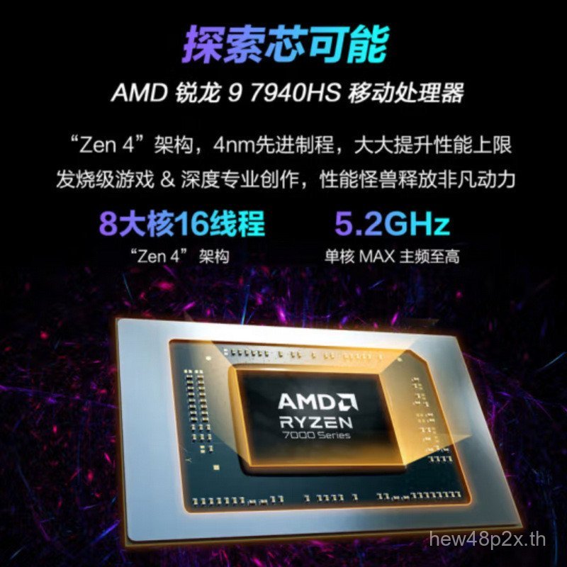 2504 คอมพิวเตอร์แล็ปท็อป ROG Player Country GA402 7940HS 13586 40 107 3330 47 ซม.