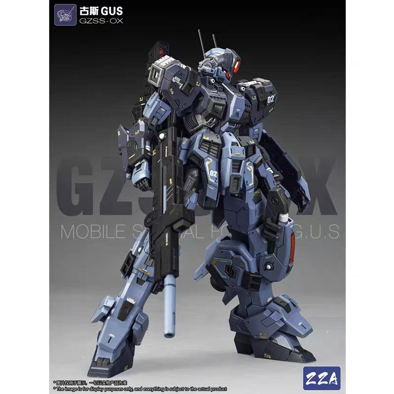 พร้อมสต็อก ZZA Model 1/100 GZSS-OX Gus Assembly Model 100 Scale China Creative Model