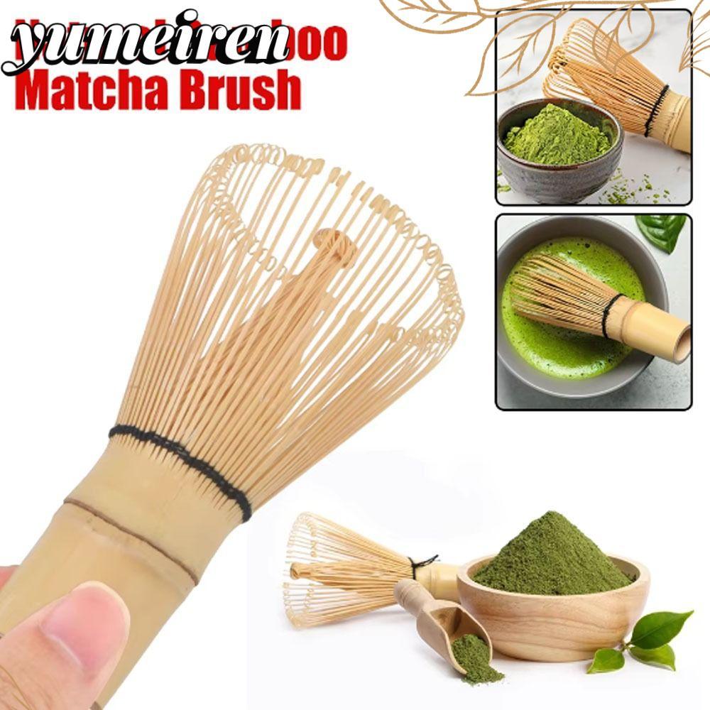 YUMEIREN Chasen, ไม้ไผ่ชุดชาญี่ปุ่น Matcha Whisk, ที่มีประโยชน์Reusable ชาเครื่องมือแปรงชาอุปกรณ์ครัว