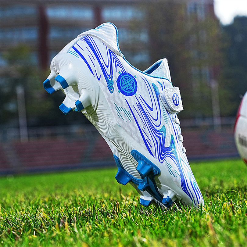 เด็ก Original รองเท้าฟุตบอลในร่ม Non Slip Professional การฝึกอบรมรองเท้าฟุตบอลเด็ก Society Cleats Ma