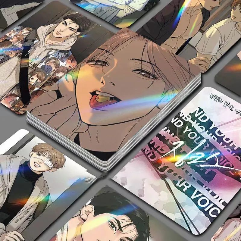 สะกดเลเซอร์การ์ดZhang Yuan Han Man Zhou Zai Jing Jindaสินสินค้าโปสการ์ดพิมพ์ด้วยตนเอง10ซม.Lomoการ์ดส