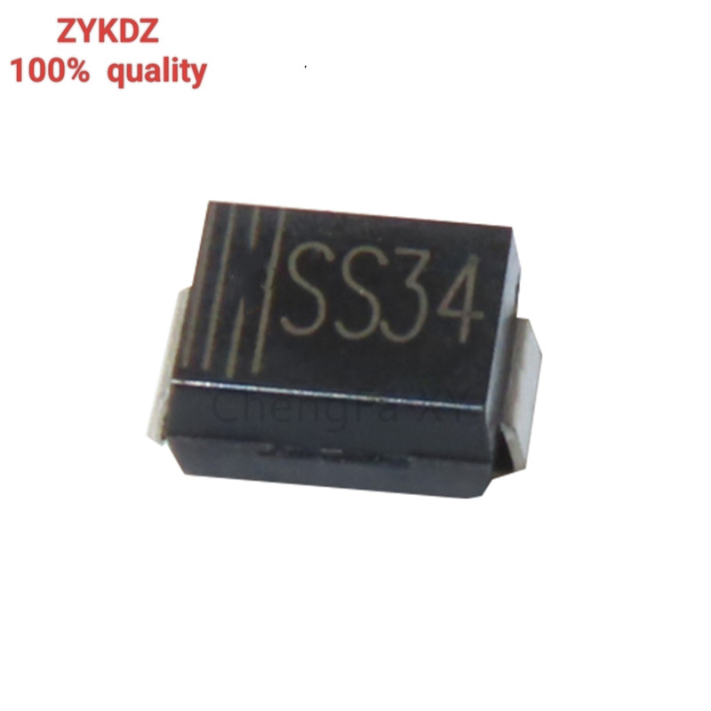 50 ชิ้น SS34 SMB smd 1N5822 ไดโอด Schottky IN5822