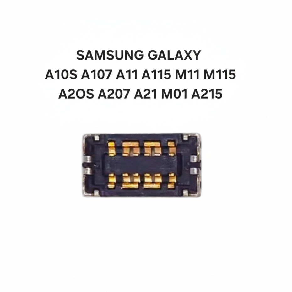 ขั้วต่อแบตเตอรี่ / Battery FPC Connector Samsung Galaxy A10S A107 A11 A115 M11 M115 A20S A207 A21 M01 A215 #245