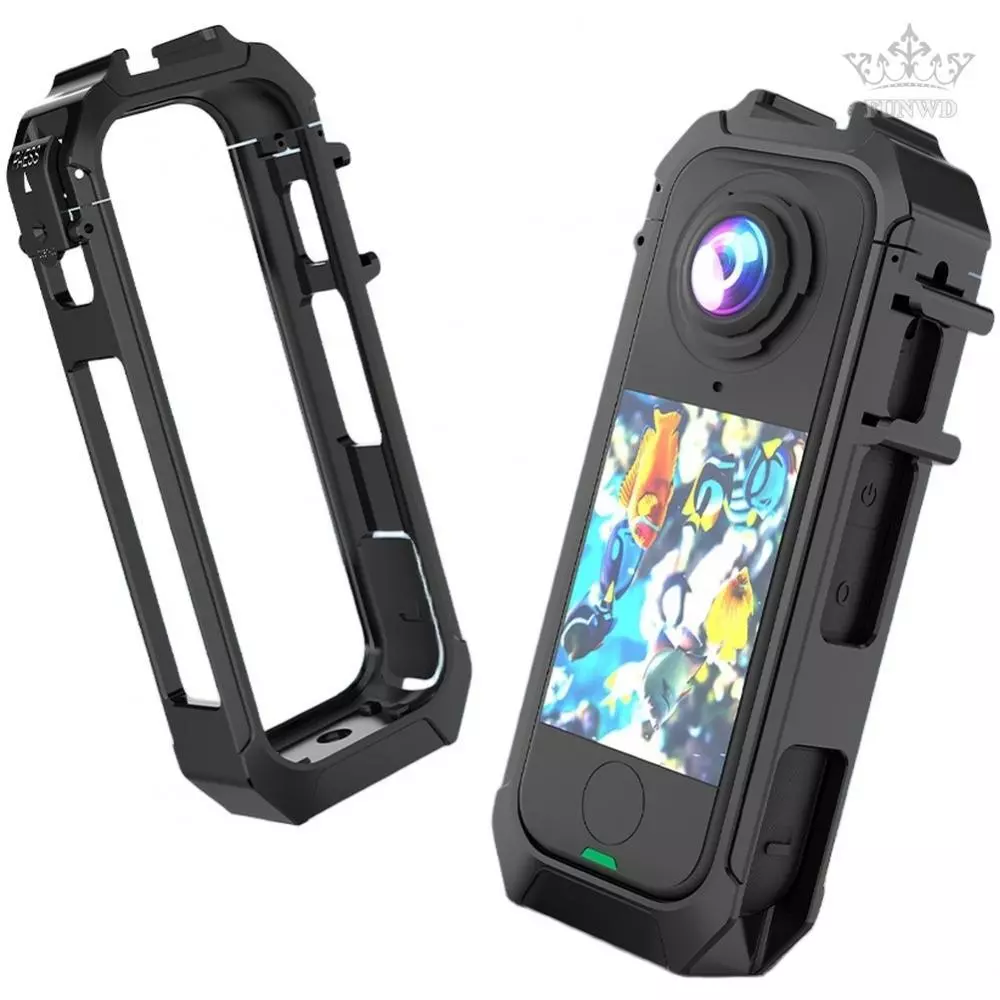 Insta360 X4 Air Frame Cage ABS Material with Magnetic Cold Shoe thumbnail 4