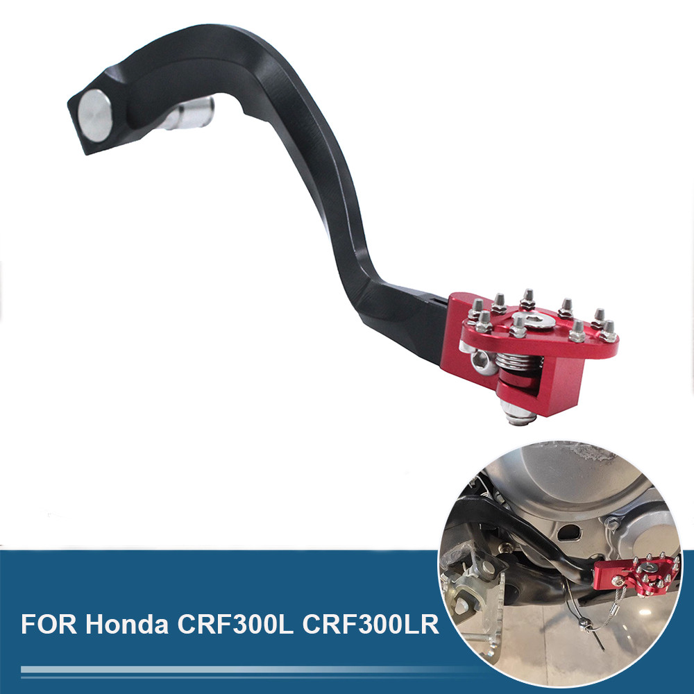 รถจักรยานยนต์ CNC ด้านหลังเบรคคันโยกเบรคสําหรับ Honda CRF300L CRF300LR 300L Rally 2021 2022 2023 202