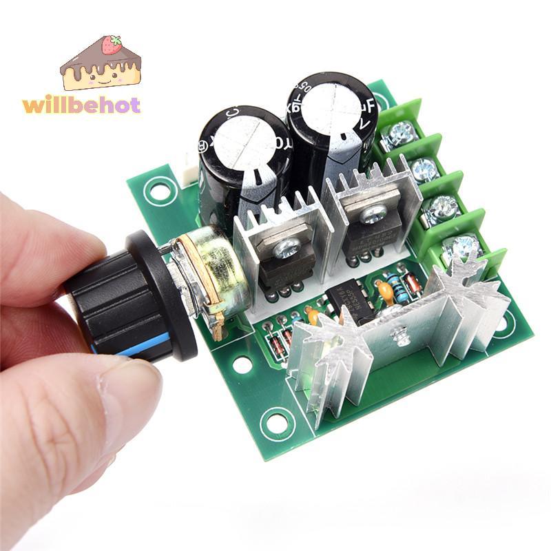 [Willbehot-t] 12V ~ 40V 10A PWM DC Motor Speed Control Switch Controller Volt Regulator Dimmer [ใหม่