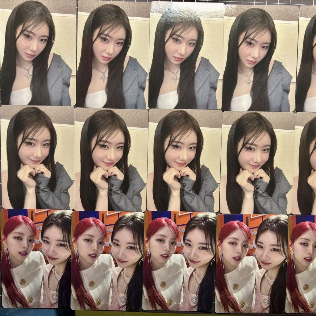 การ์ดโบนัสคอปก Itzy Li Cai การ์ดต่อพ่วง การ์ดพิเศษ การ์ดอย่างเป็นทางการ