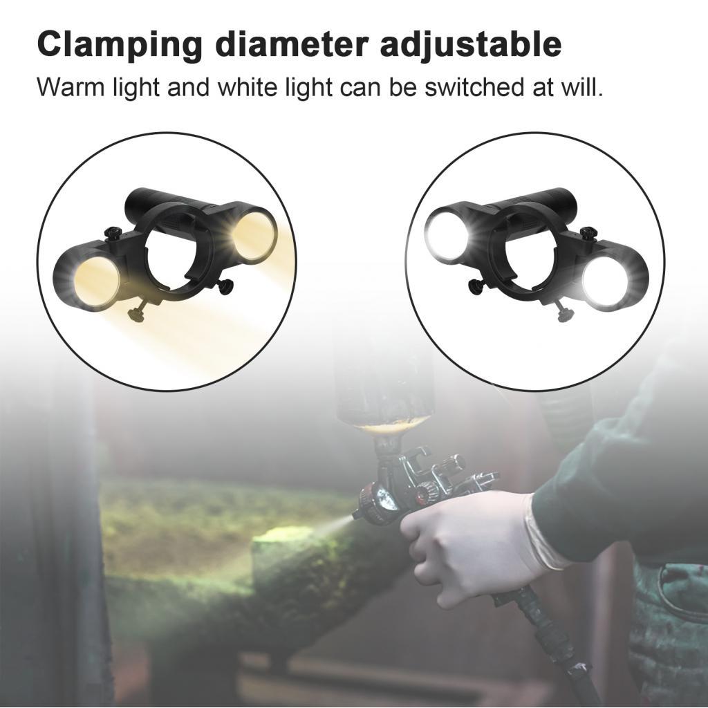 kkmoon1-TH XIXIAN เครื่องพ่นแสง Airbrush Light Universal Sprayer Aadjustable ชาร์จเติมสำหรับ