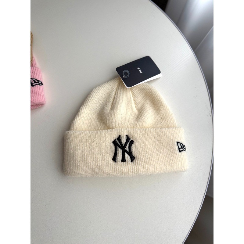 หมวกขนสัตว์ LA2025 ถักอบอุ่น สไตล์คนดังสำหรับฤดูหนาว Unisex - รูปที่ 2