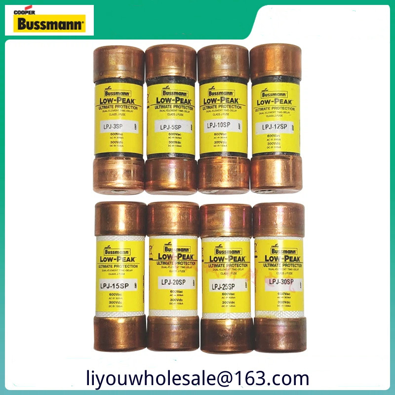 BUSSMANN ฟิวส์พร้อมสต็อกใหม่เอี่ยม LPJ-10SP-12-15SP-20SP-25SP-30SP-35-40-50-60SP