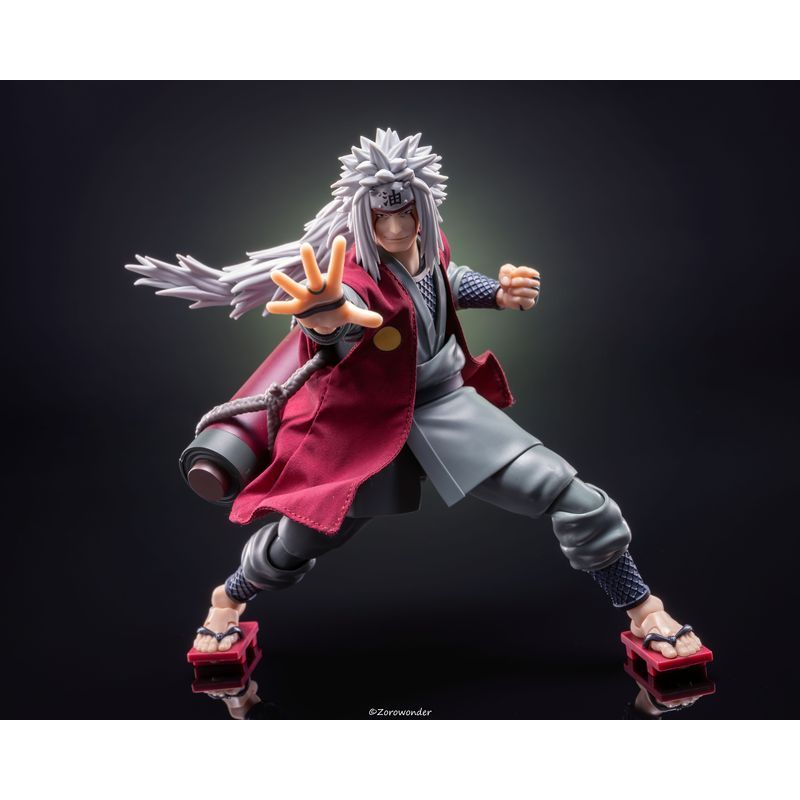 Shf Naruto Jiraiya เสื้อผ้าผ้าเสื้อคลุม