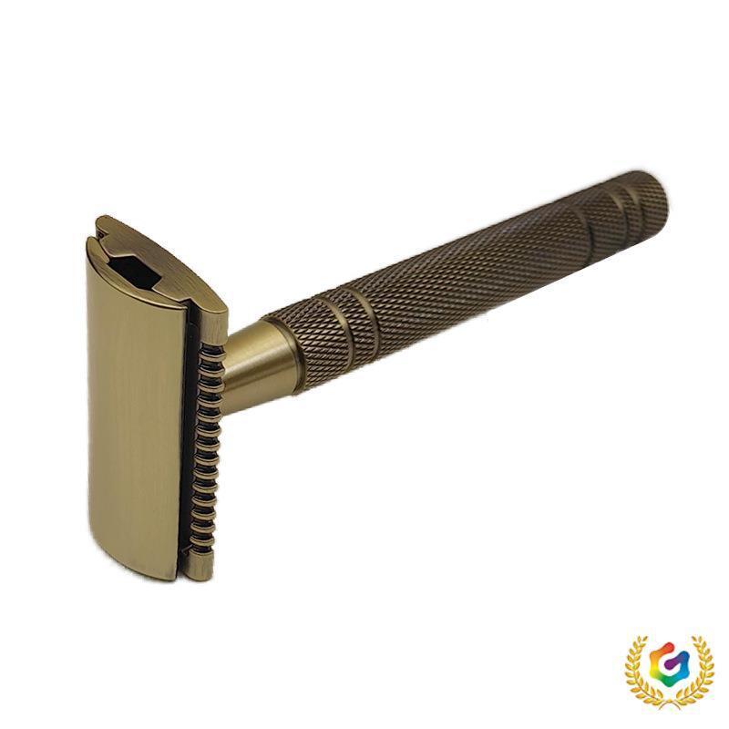 Trading T-Shaped Razor Manual Razor Razor Manual Brass Razor Vintage Manual Shaving