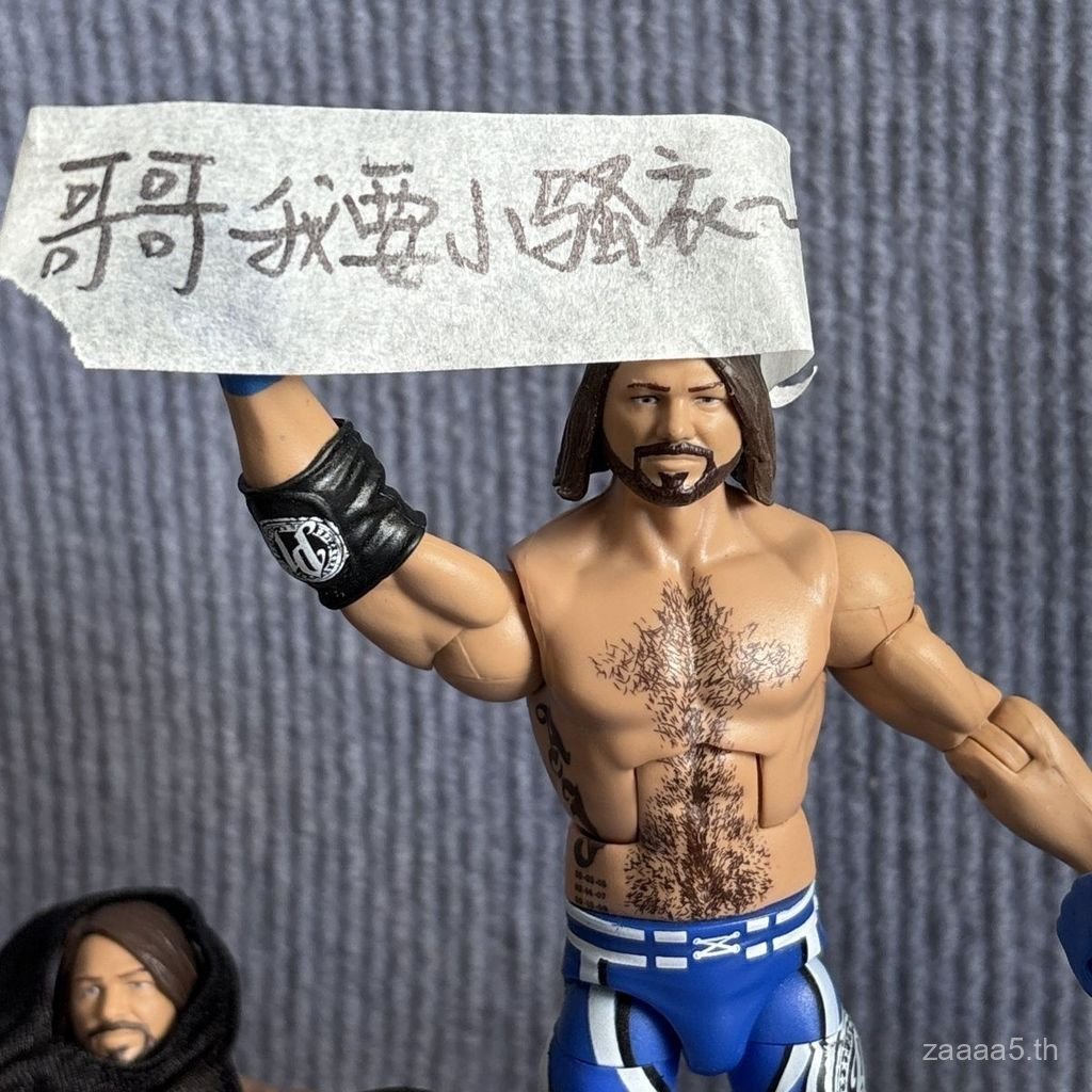สินค้าใหม่ของแท้จํานวนมาก Mattel WWE WWE WWE Wrestler 23 ซม.Super Action Figure Stels ความสูงประมาณ 