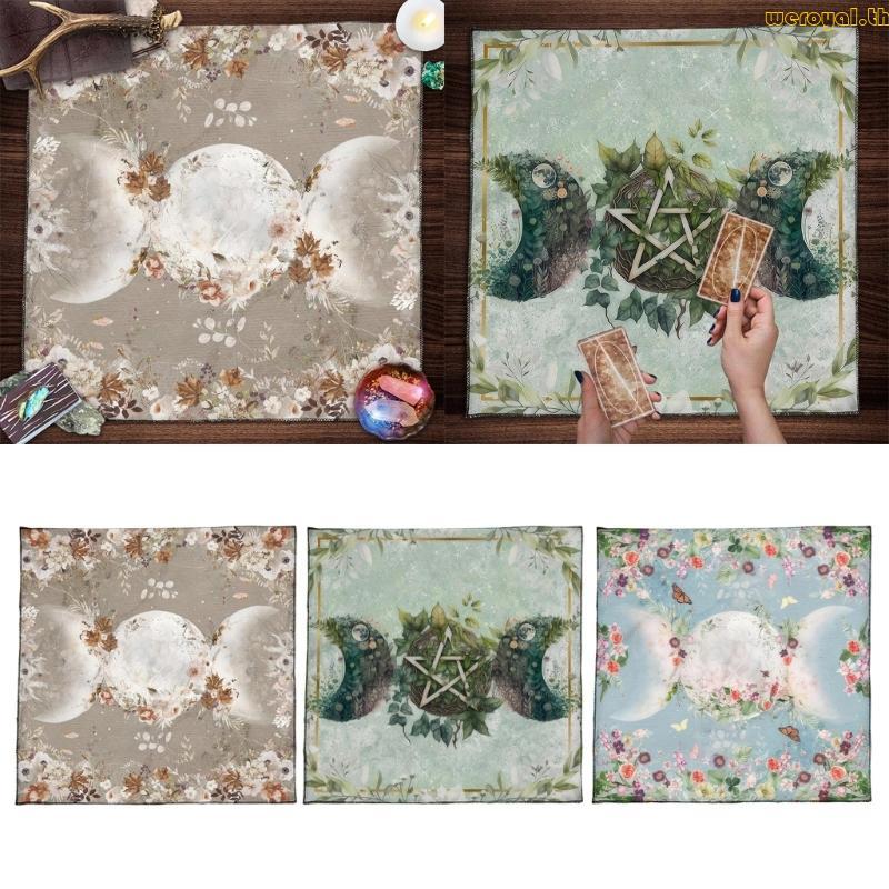 Weroyal Astrology Tarot พร้อมแท่นบูชาและผ้าปูโต๊ะสำหรับการพยากรณ์