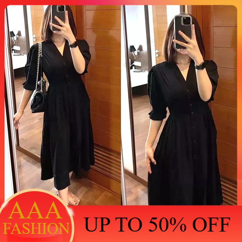 AAA FASHION Venice Dress Fit to XL | ชุดเดรส Midi ผู้หญิงแฟชั่น