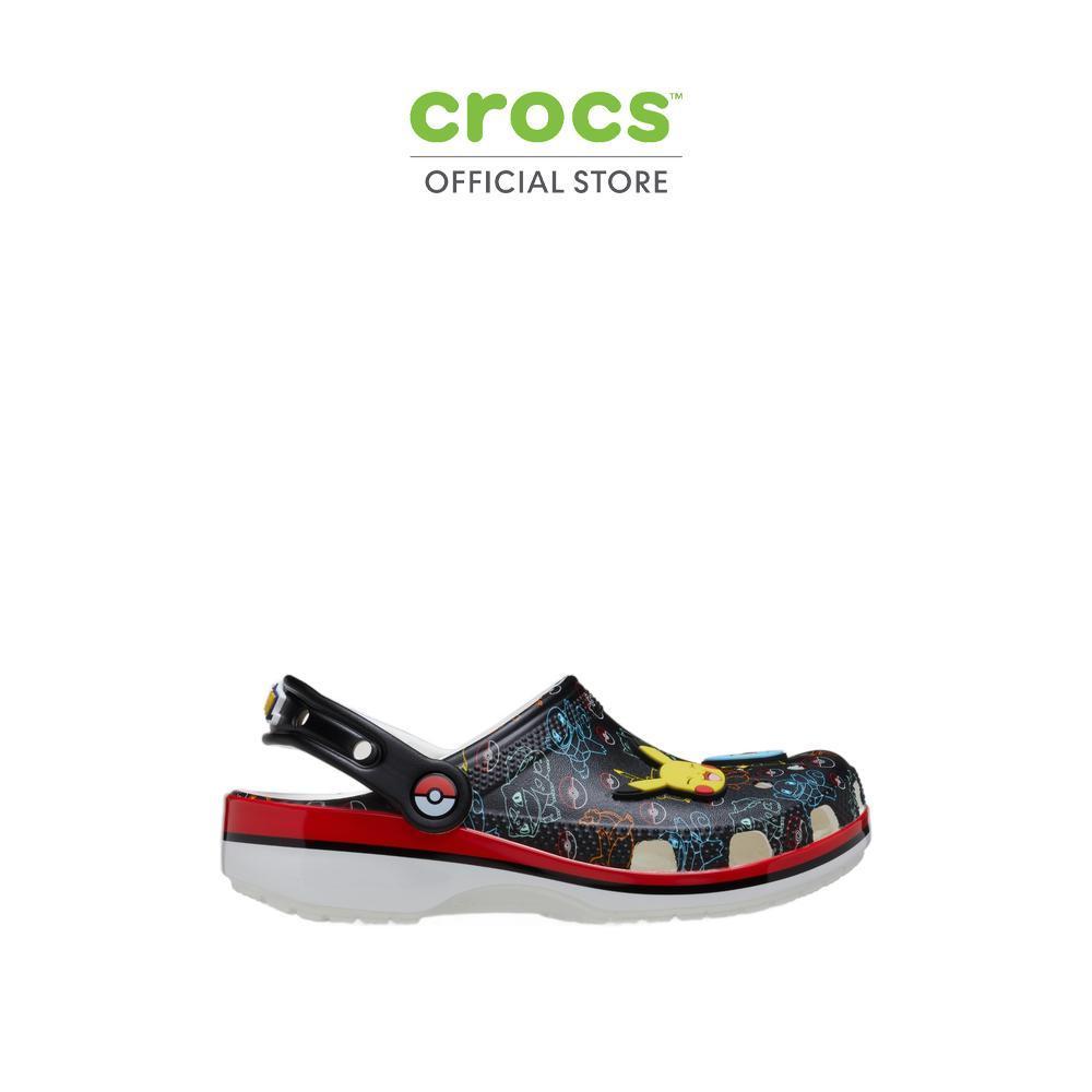 CROCS รองเท้าลำลองเด็ก POKEMON PRINT CLASSIC CLOG  รุ่น 211345-90H - MULTI COLOR