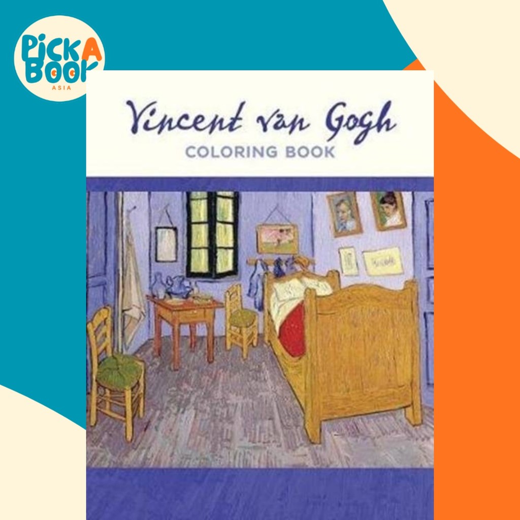 Vincent Van Gogh Coloring Book โดย Vincent Van Gogh (ฉบับสหราชอาณาจักรปกอ่อน)