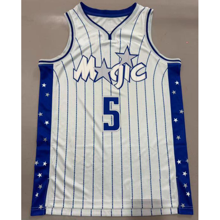 [กดร้อน]2026 Season Orlando Magic No.5 Banchero Basketball Jersey With LOGO City edition Jersey