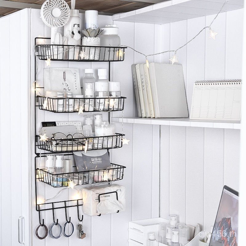 Must-Have Storage Rack Handy Tool แขวนผนัง Wall Goods Wall ข้างเตียง-ฟรีห้องนอนหอพักหอพักวิทยาลัยนัก