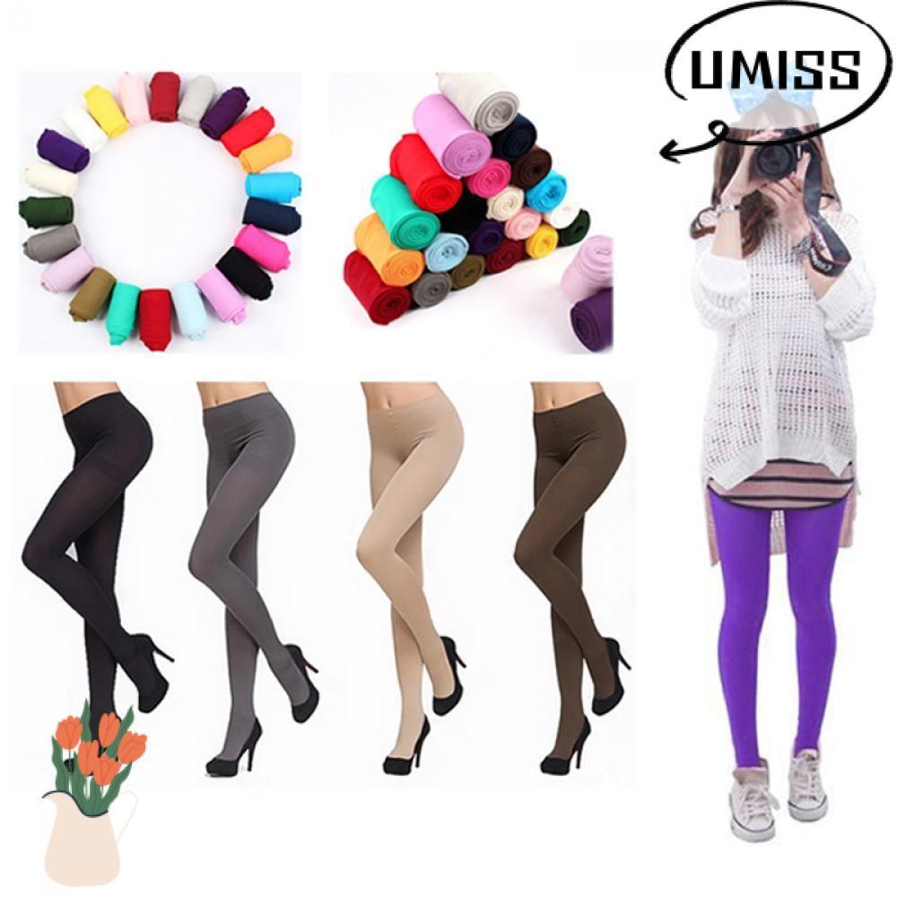 UMISS Tights 8 สีผู้หญิงหนา 120D ทึบแสง