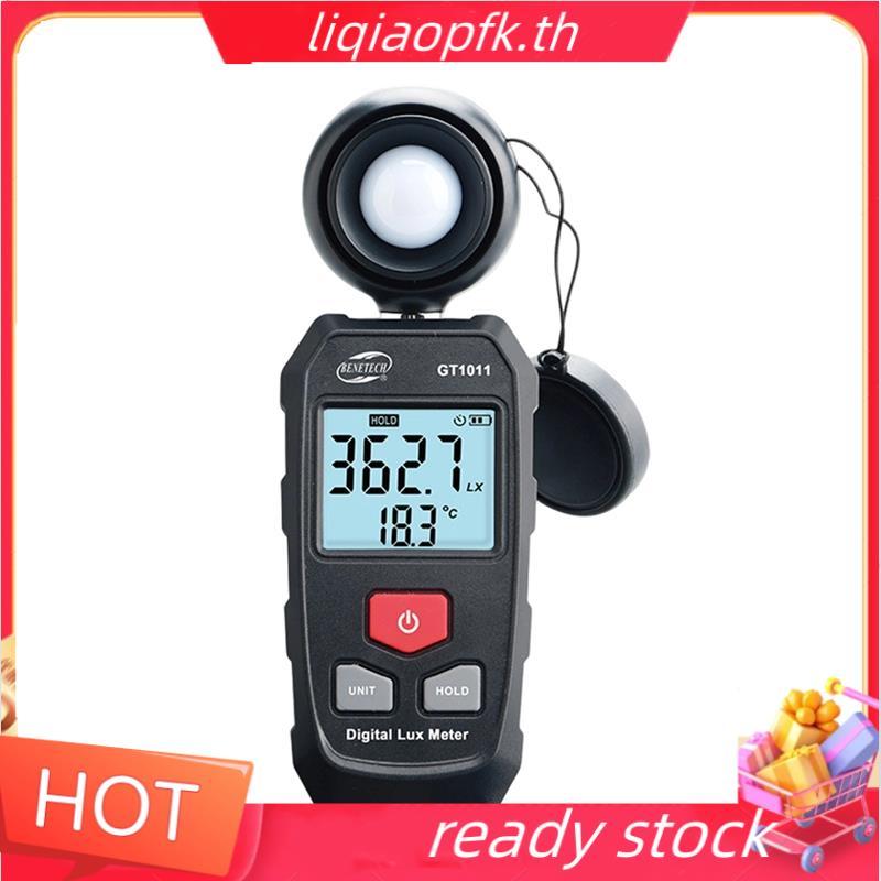 Ready store Digital Lux Meter Auto Range LU FC Unit Data Storage Luxmeter Light Meter Illuminometer 
