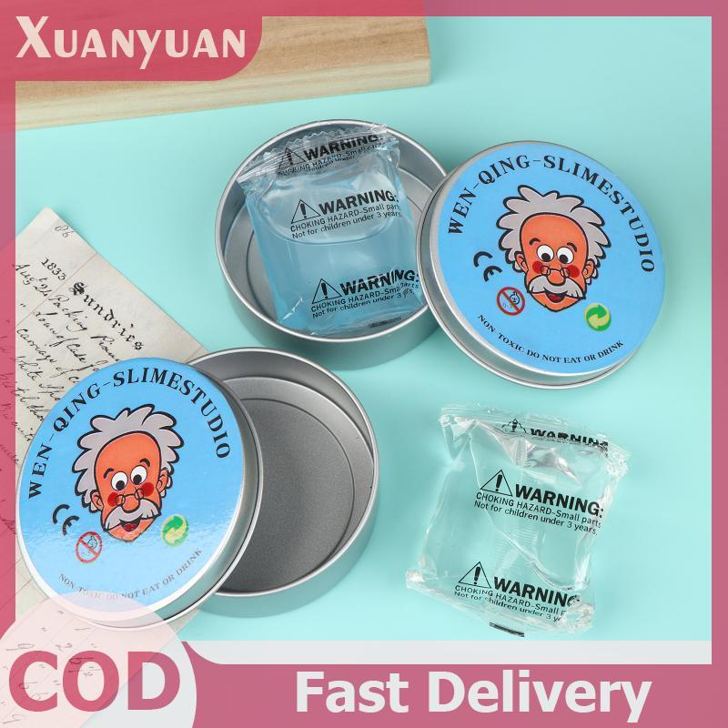 XUAN ที่มีสีสัน Liquid Glass โคลนความเครียดบรรเทาของเล่น Non Stick มือคริสตัลโคลน Dpression สําหรับเด็กผู้ใหญ่ของขวัญ TH