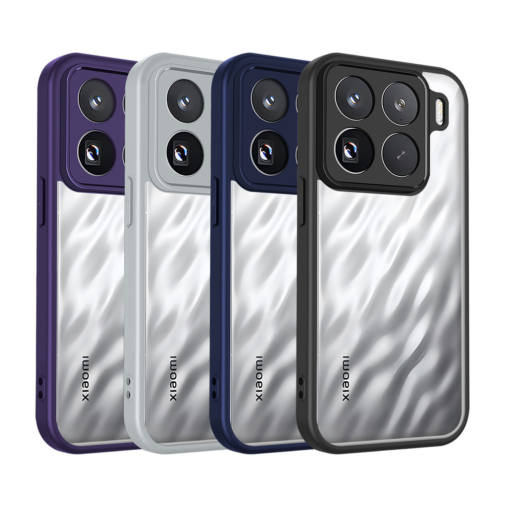กรณี Xiaomi 15T Pro 5G ปลอก 6.83 นิ้วรุ่น 2506BPN68G หรูหรา Frosted โปร่งใสสําหรับ Xiaomi 15T Pro 5G