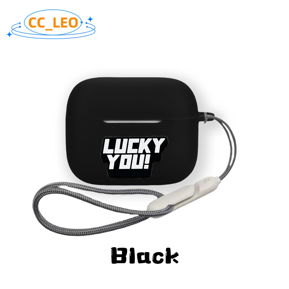 for iQOO TWS 5 Case Cartoon Shiba Inu Piglet Cute Strawberry Silicone Soft Case Lanyard Pendant Suit