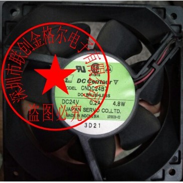 [Radiator] CNDC24B7 DC24V0.2 A4.8W CNDC24B4 CNDC24B7R CNDC24B4S พัดลมนําเข้า